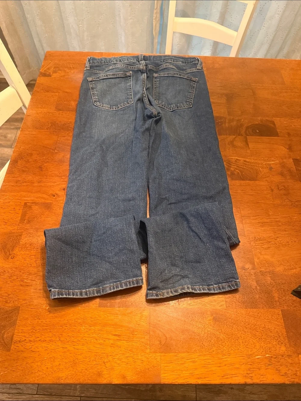 Old Navy Boys Dark Blue Straight-Leg Jeans